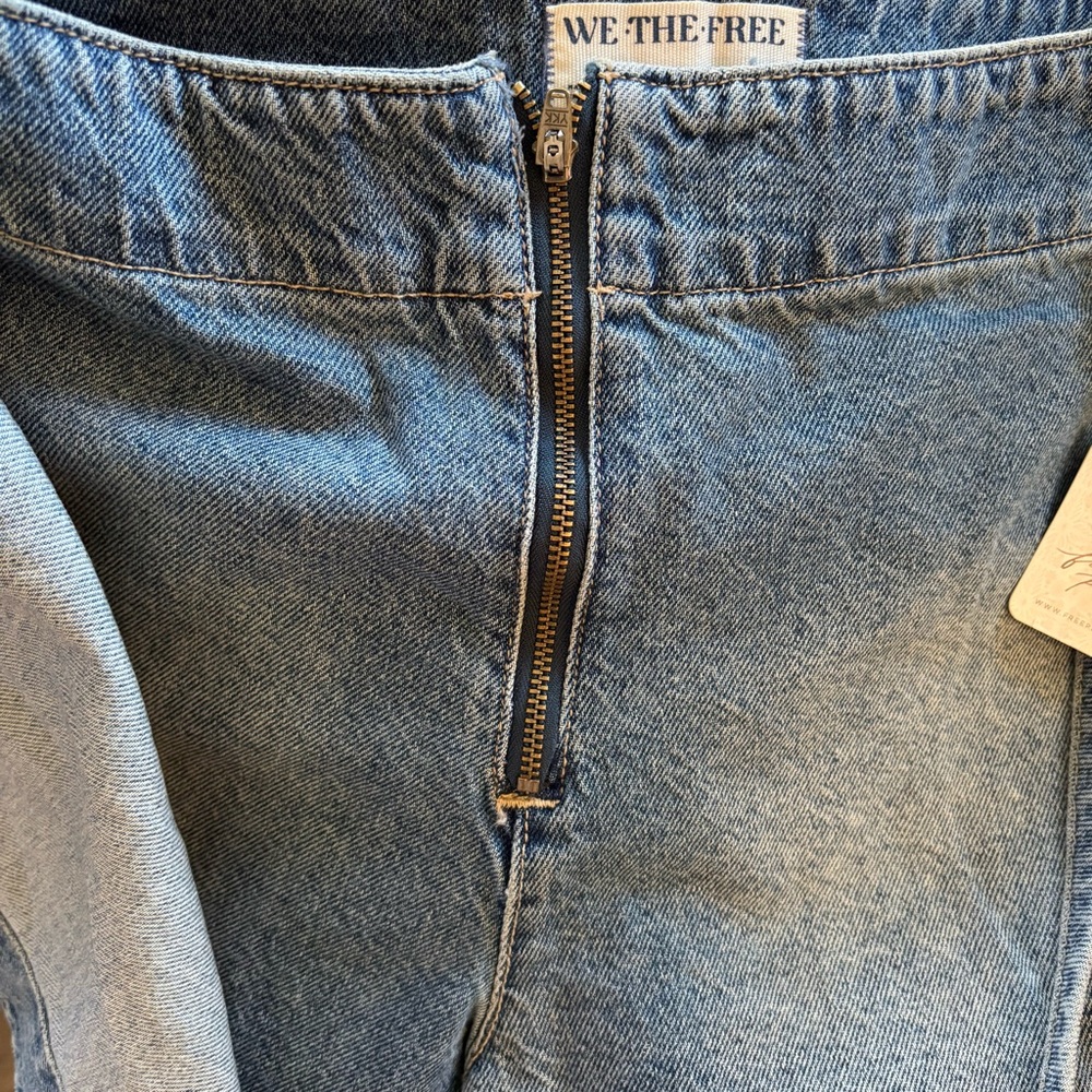 We The Free Emmy Denim Skort NWT - Picture 7 of 8